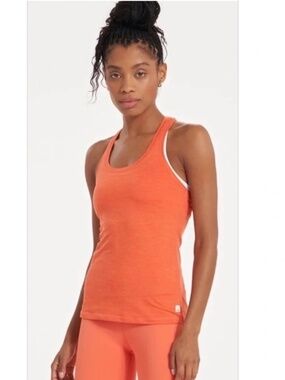 NWT Vuori Lux Performance Tank - Grapefruit Heather - XS
